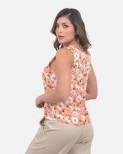 Cargar imagen en el visor de la galería, Blusa Lauren Naranja
