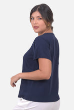 Cargar imagen en el visor de la galería, Blusa Alicante Azul Navy
