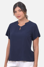 Cargar imagen en el visor de la galería, Blusa Alicante Azul Navy
