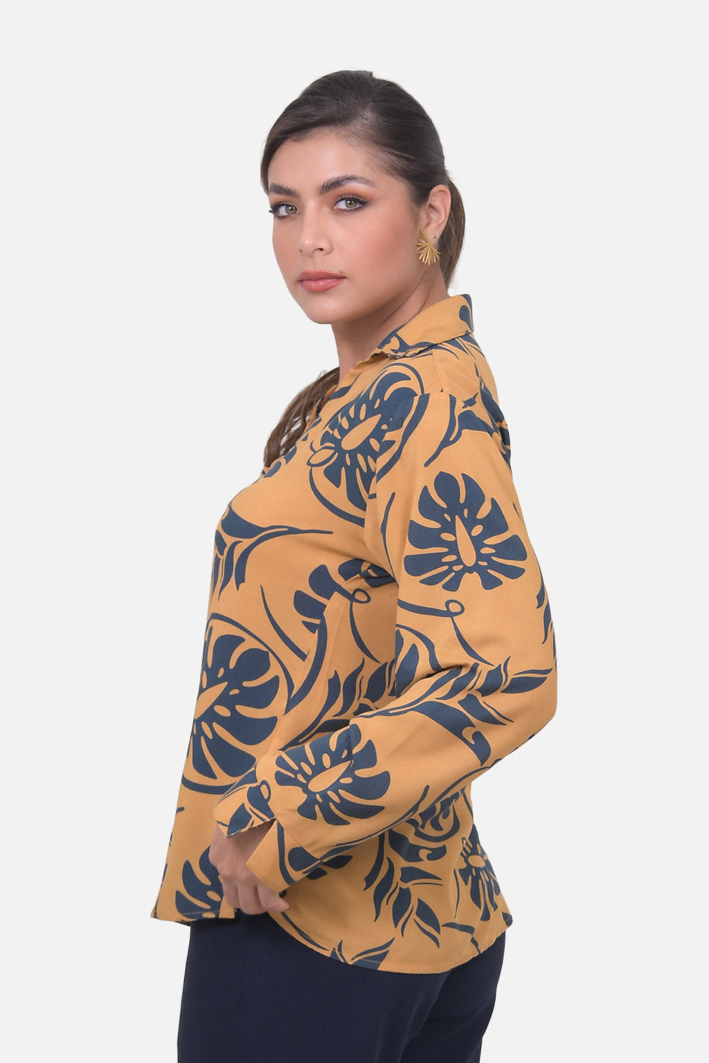 Blusa Ilitia Mostaza