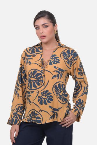 Blusa Ilitia Mostaza