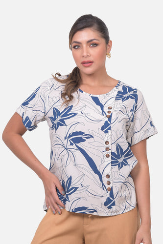 Blusa Lizeth Azul Navy