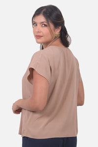 Blusa Caterina Camel