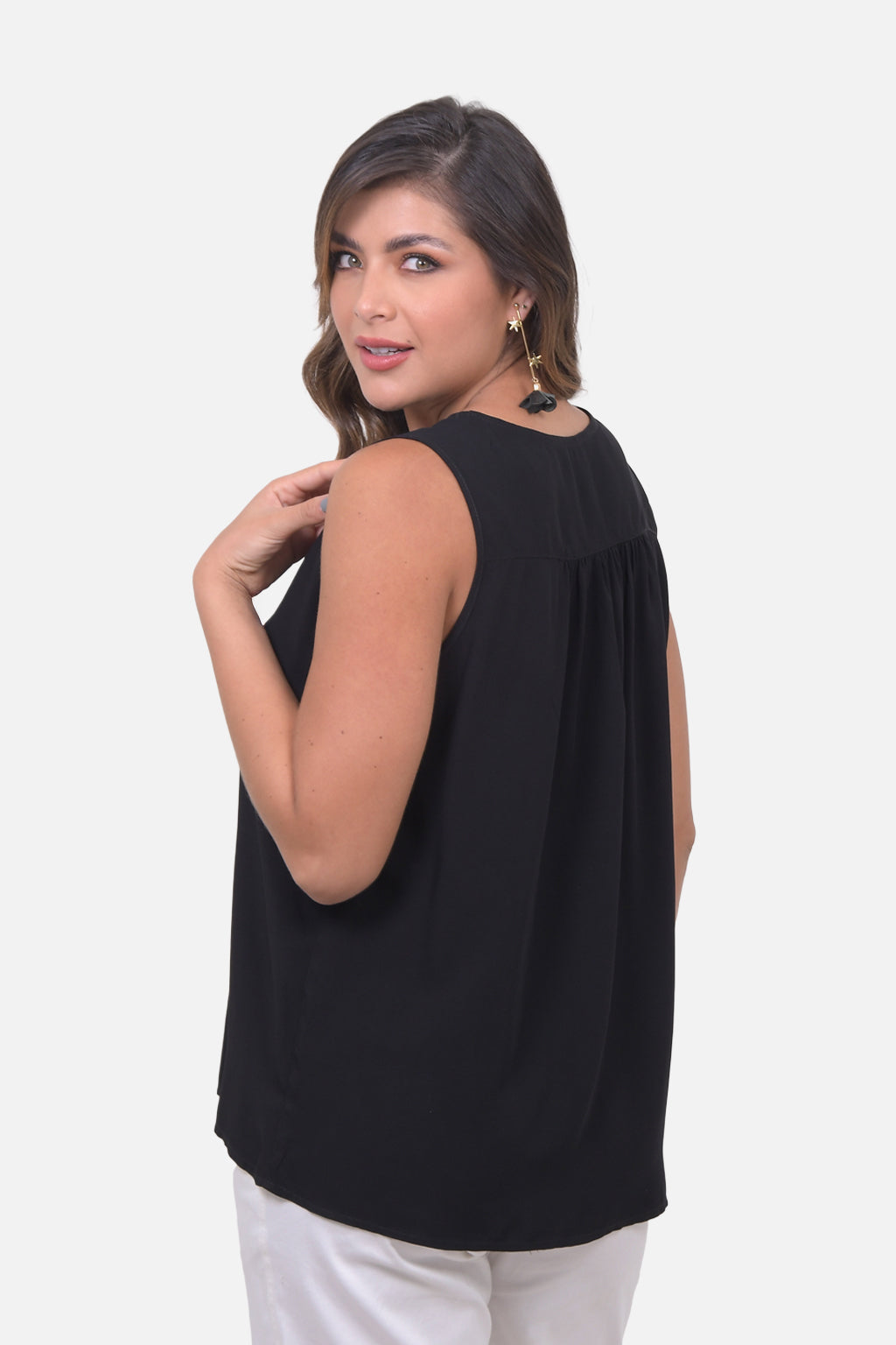 Blusa Carolina Negra