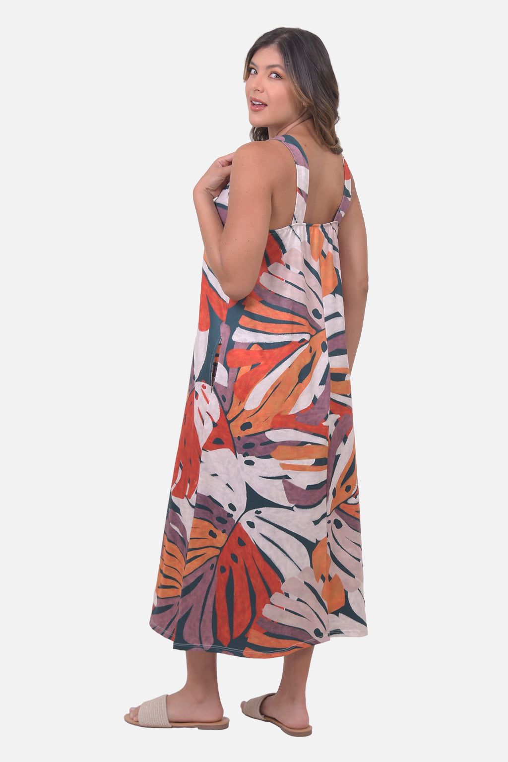 Vestido Magnolia Naranja