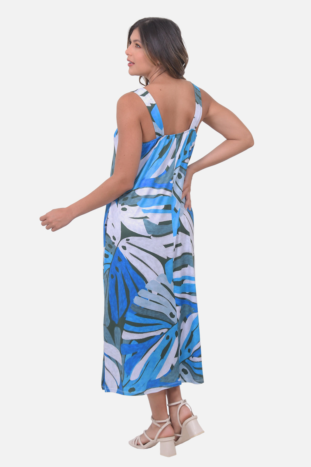 Vestido Magnolia Turqueza