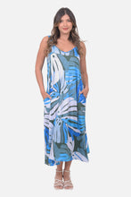 Cargar imagen en el visor de la galería, Vestido Magnolia Turqueza
