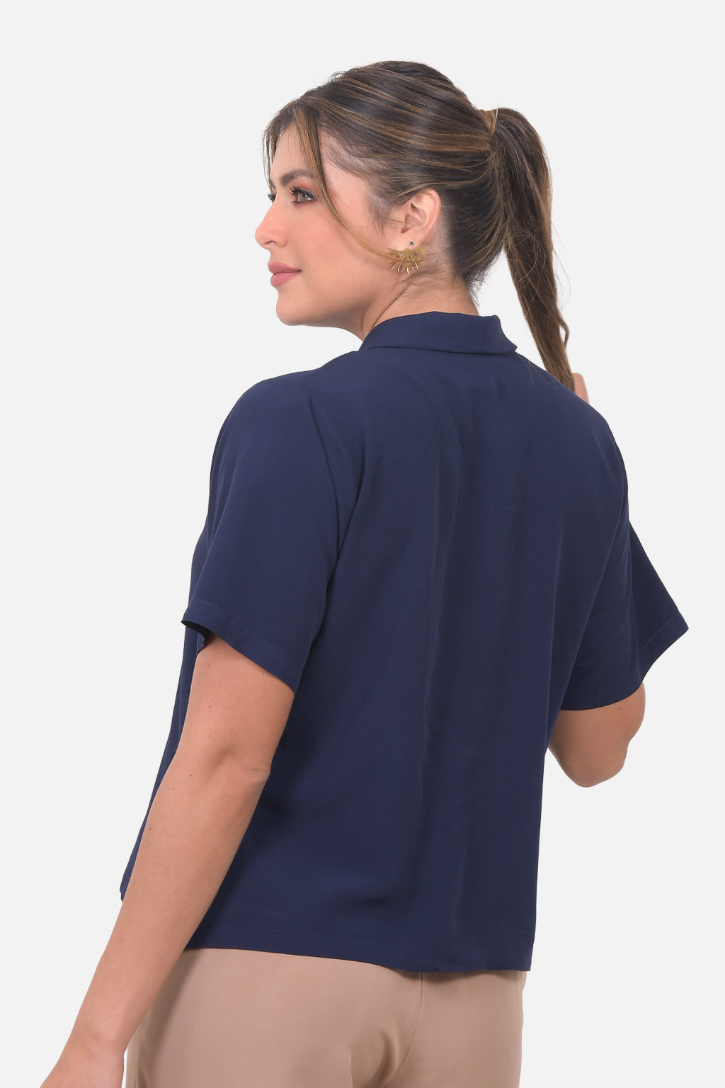 Blusa Cataleya Azul Navy