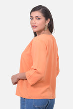 Cargar imagen en el visor de la galería, Blusa Agata Naranja

