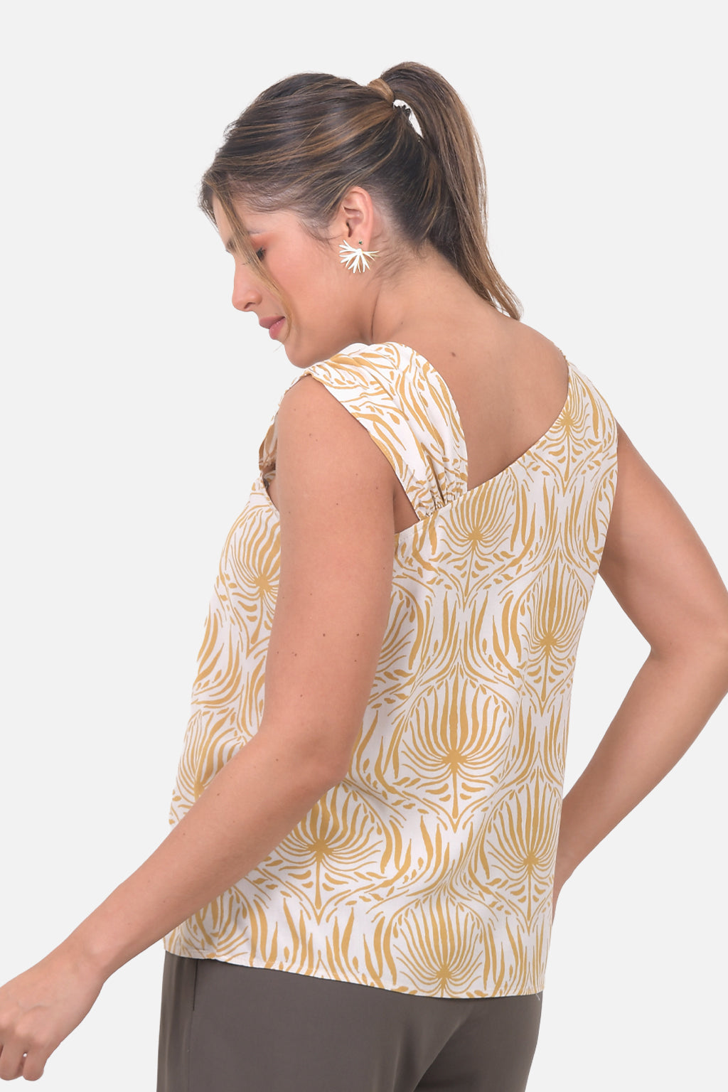 Blusa Granada Mostaza