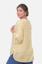 Cargar imagen en el visor de la galería, Blusa Abigail Amarilla
