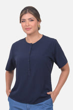 Cargar imagen en el visor de la galería, Blusa Dakota Azul Navy
