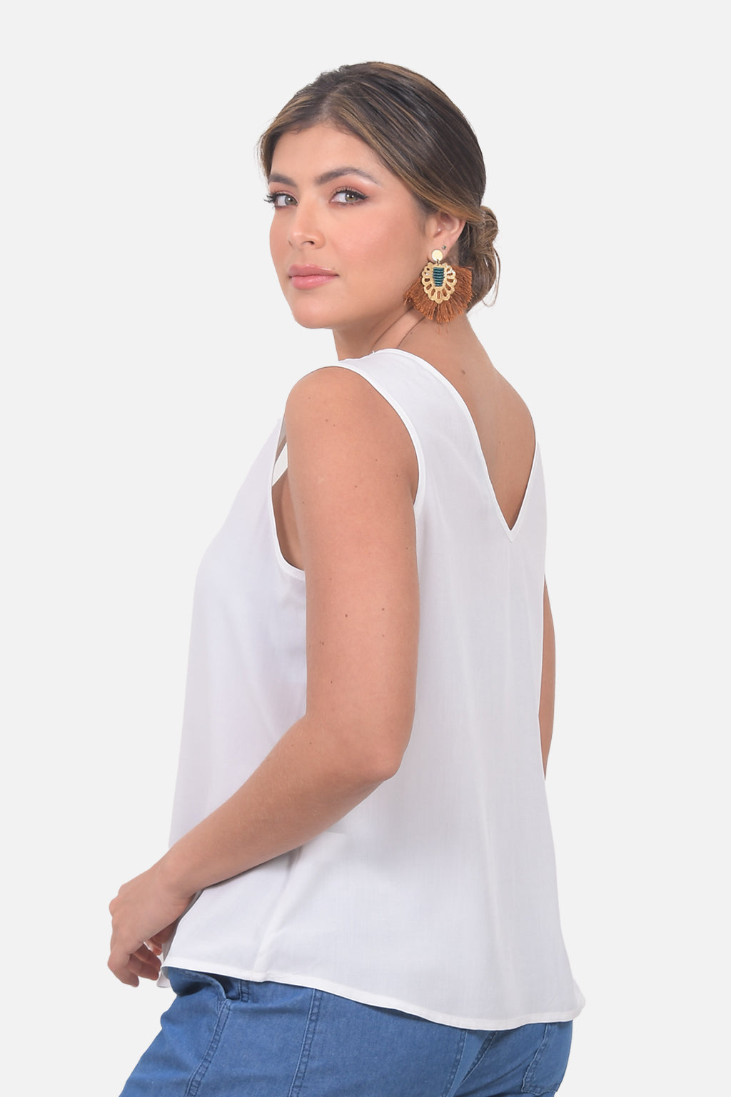 Blusa Corina Crudo