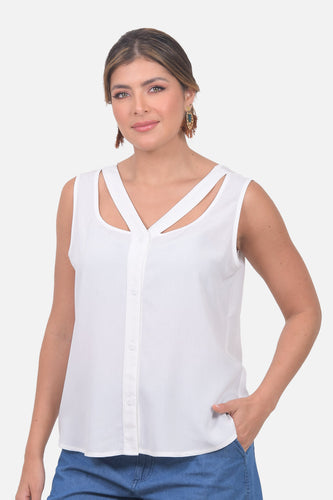 Blusa Corina Crudo