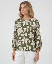 Cargar imagen en el visor de la galería, Blusa Kathe Verde Militar
