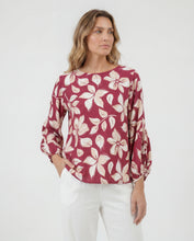 Cargar imagen en el visor de la galería, Blusa Kathe Vinotinto
