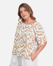Cargar imagen en el visor de la galería, Blusa Luanda Kaki
