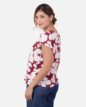 Cargar imagen en el visor de la galería, Blusa Kimora - Vinotinto
