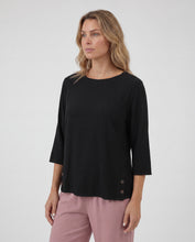 Cargar imagen en el visor de la galería, Blusa Dalia Negra
