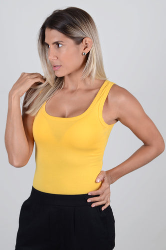 Basica Mujer Naranja Maiz