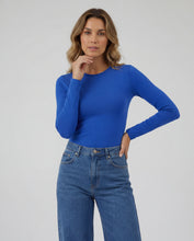 Cargar imagen en el visor de la galería, Basica Mujer Banana Azul Rey
