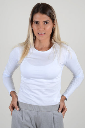 Basica Mujer Banana Blanca