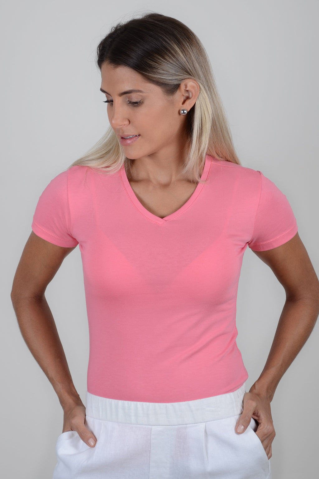 Basica Mujer Agua Palo De Rosa