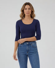 Cargar imagen en el visor de la galería, Basica Mujer Forest Azul Navy

