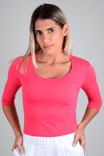 Basica Mujer Forest Coral