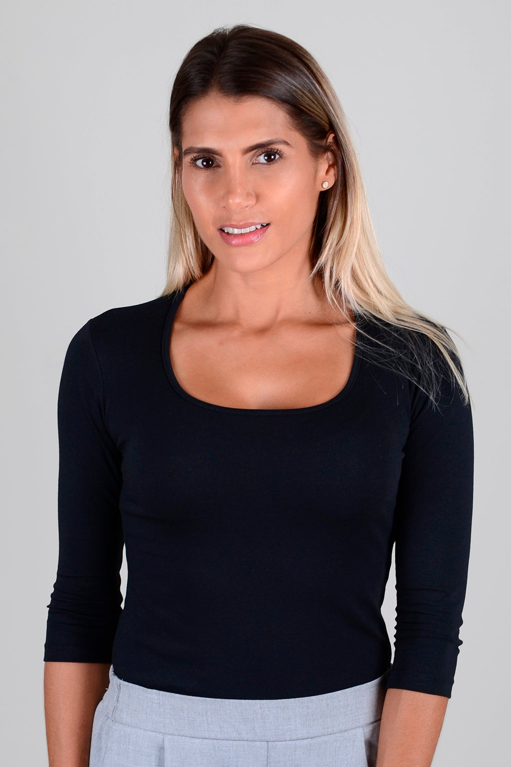 Basica Mujer Forest Negra