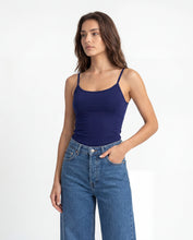 Cargar imagen en el visor de la galería, Basica Mujer Magenta Azul Navy
