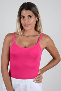 Basica Mujer Magenta Fucsia