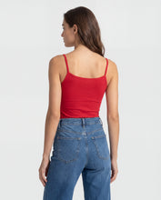 Cargar imagen en el visor de la galería, Basica Mujer Magenta Roja
