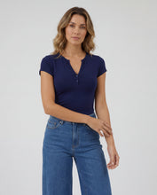 Cargar imagen en el visor de la galería, Basica Mujer Kiwi Azul Navy
