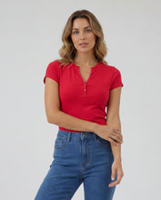 Cargar imagen en el visor de la galería, Basica Mujer Kiwi Roja
