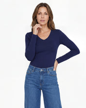 Cargar imagen en el visor de la galería, Basica Mujer Cereza Azul Navy
