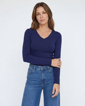 Cargar imagen en el visor de la galería, Basica Mujer Cereza Azul Navy

