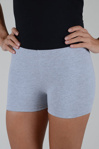 Licra Corta Gris Jaspe