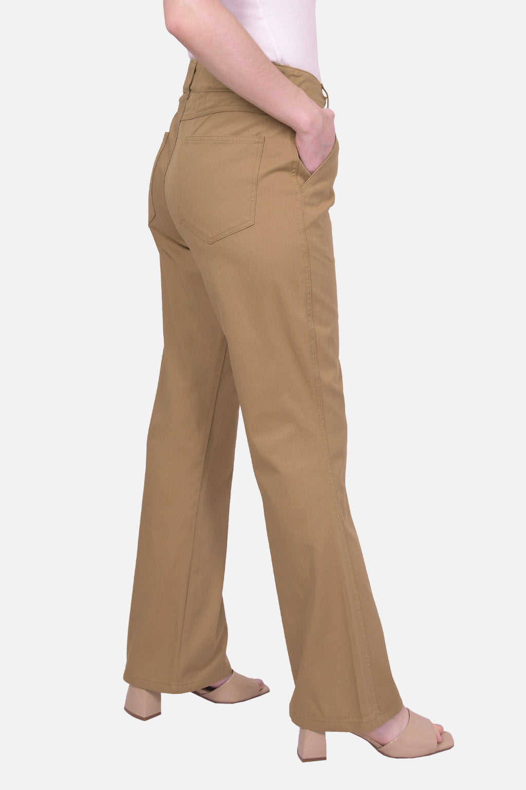 Pantalon Nuria Kaki Oscuro