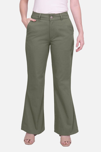 Pantalon Nuria Verde Militar