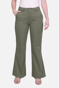 Pantalon Nuria Verde Militar