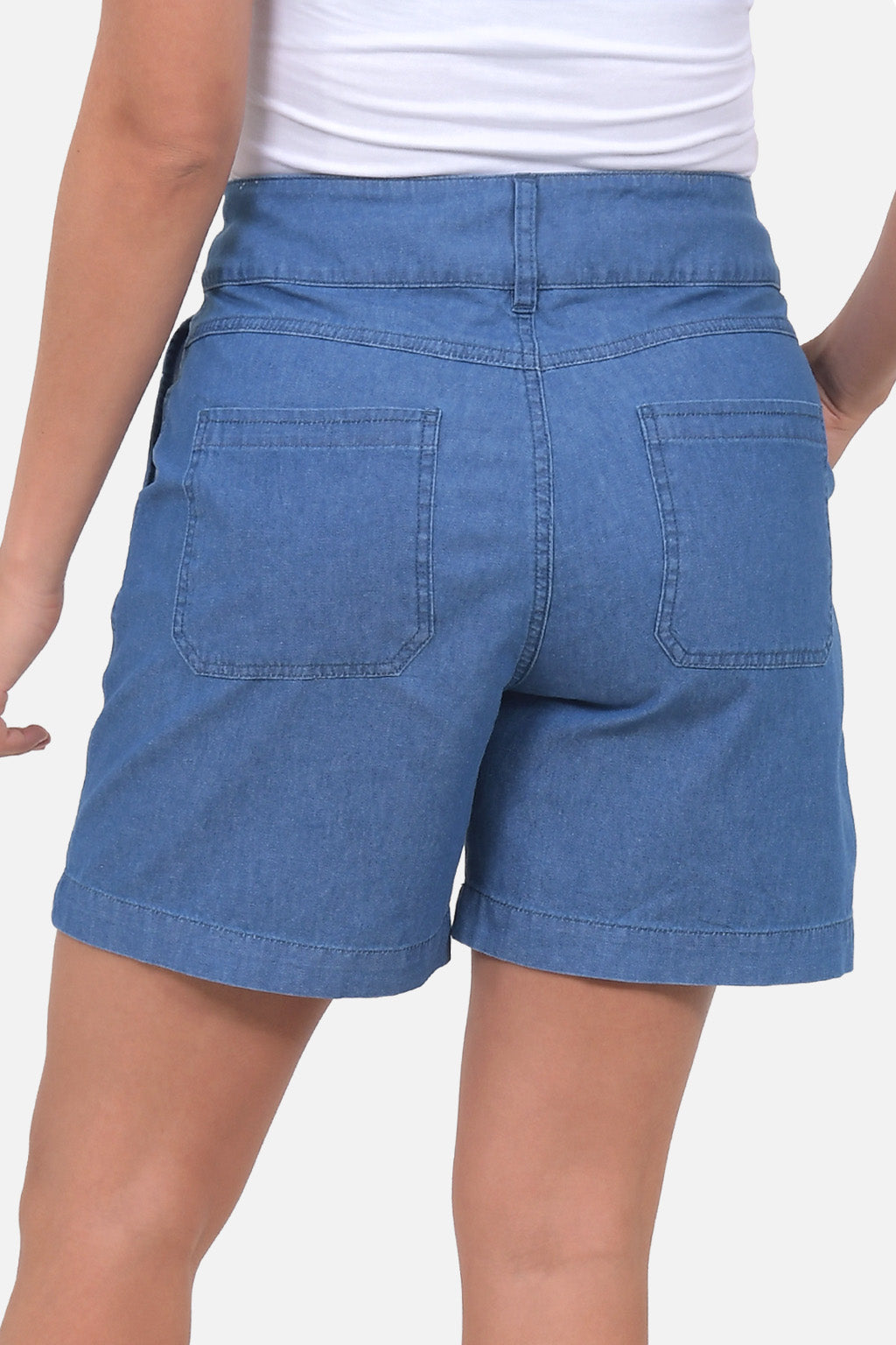 Short Velez Azul Medio