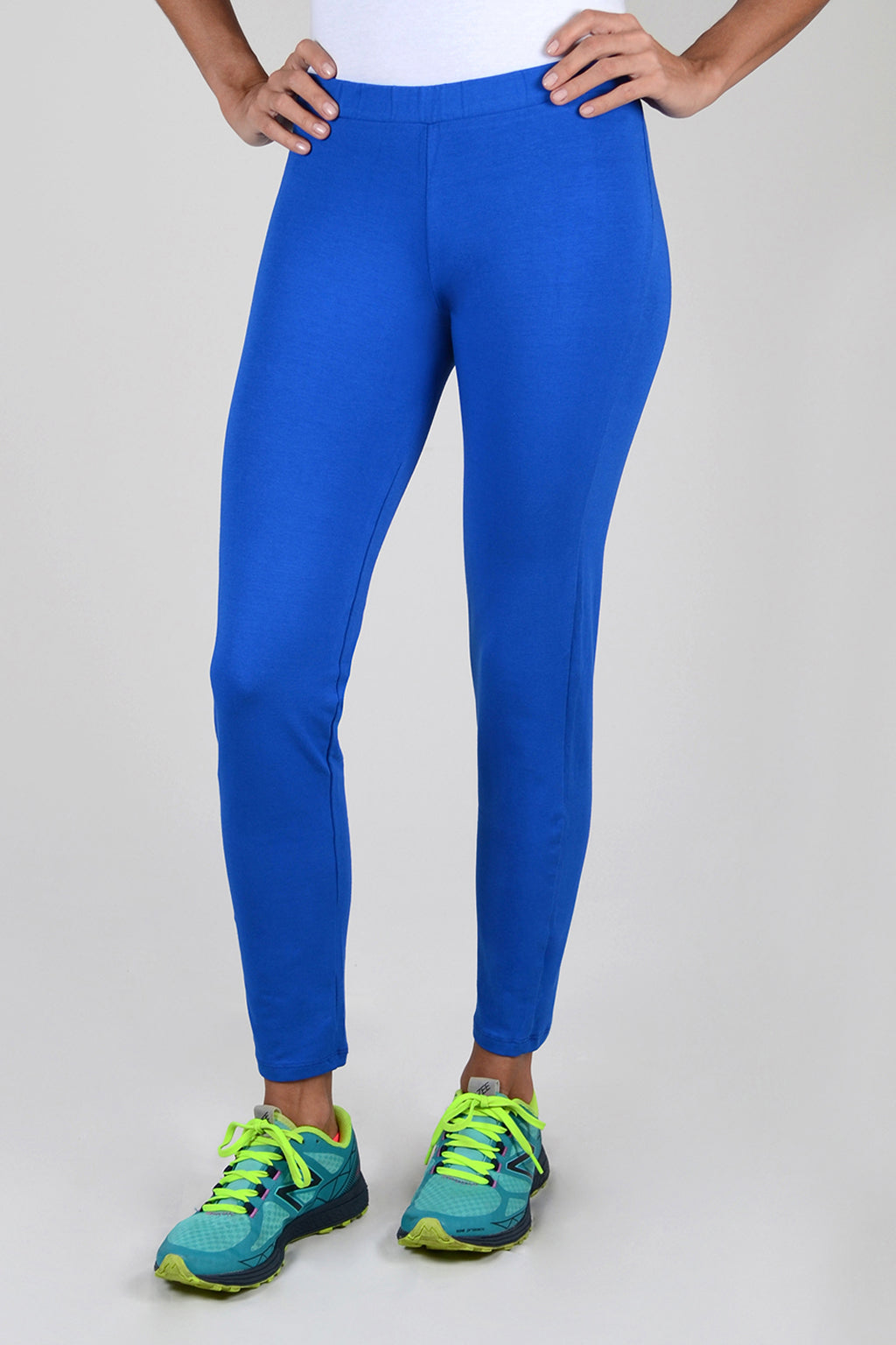 Licra Bota Tubo Larga Azul Rey