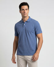 Cargar imagen en el visor de la galería, Polo Hombre Azul Jaspe
