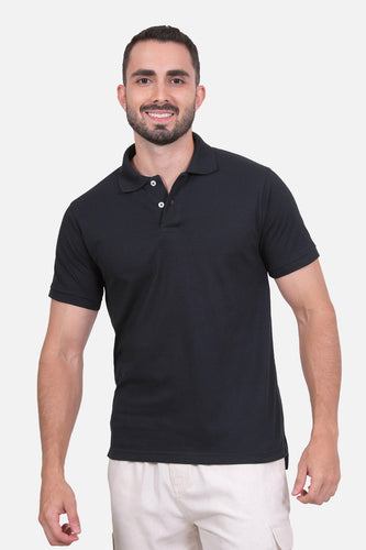 Polo Hombre Negra