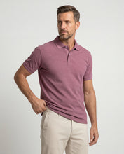 Cargar imagen en el visor de la galería, Polo Hombre Vino Jaspe
