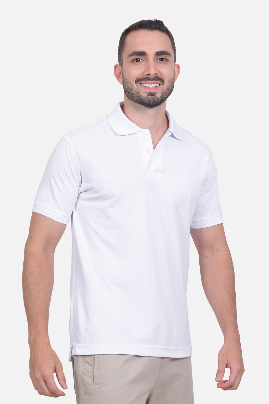 Polo Hombre Blanca
