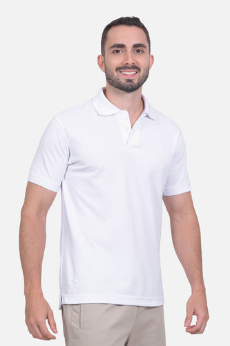 Polo Hombre Blanca