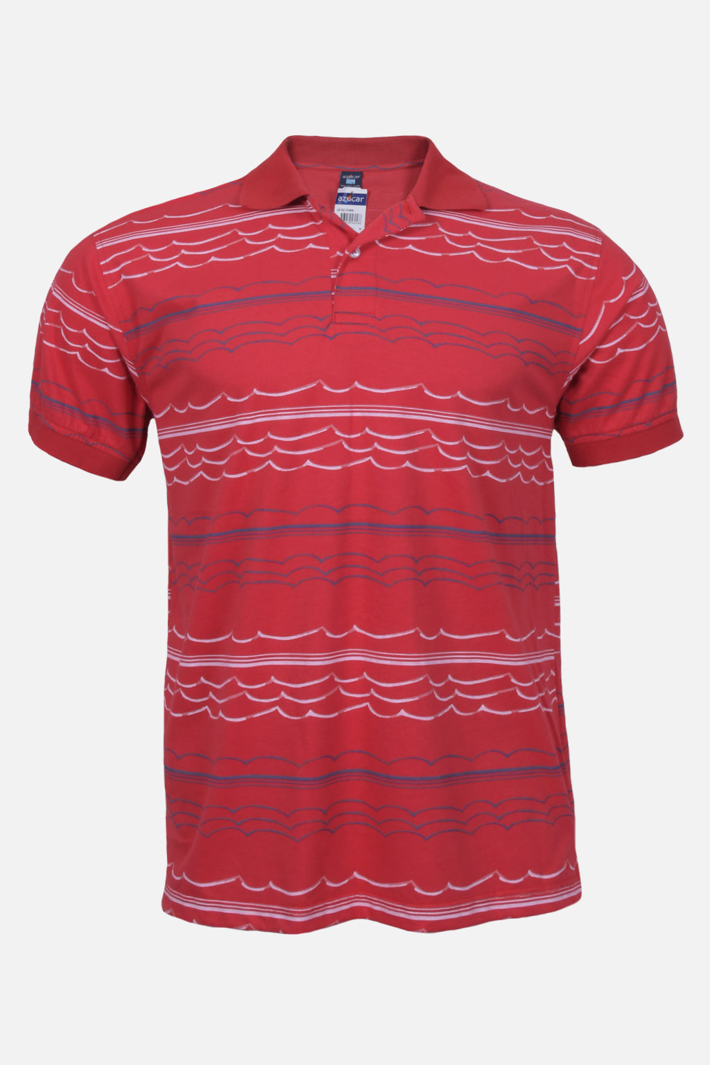 Polo Estampada Leon Rojo
