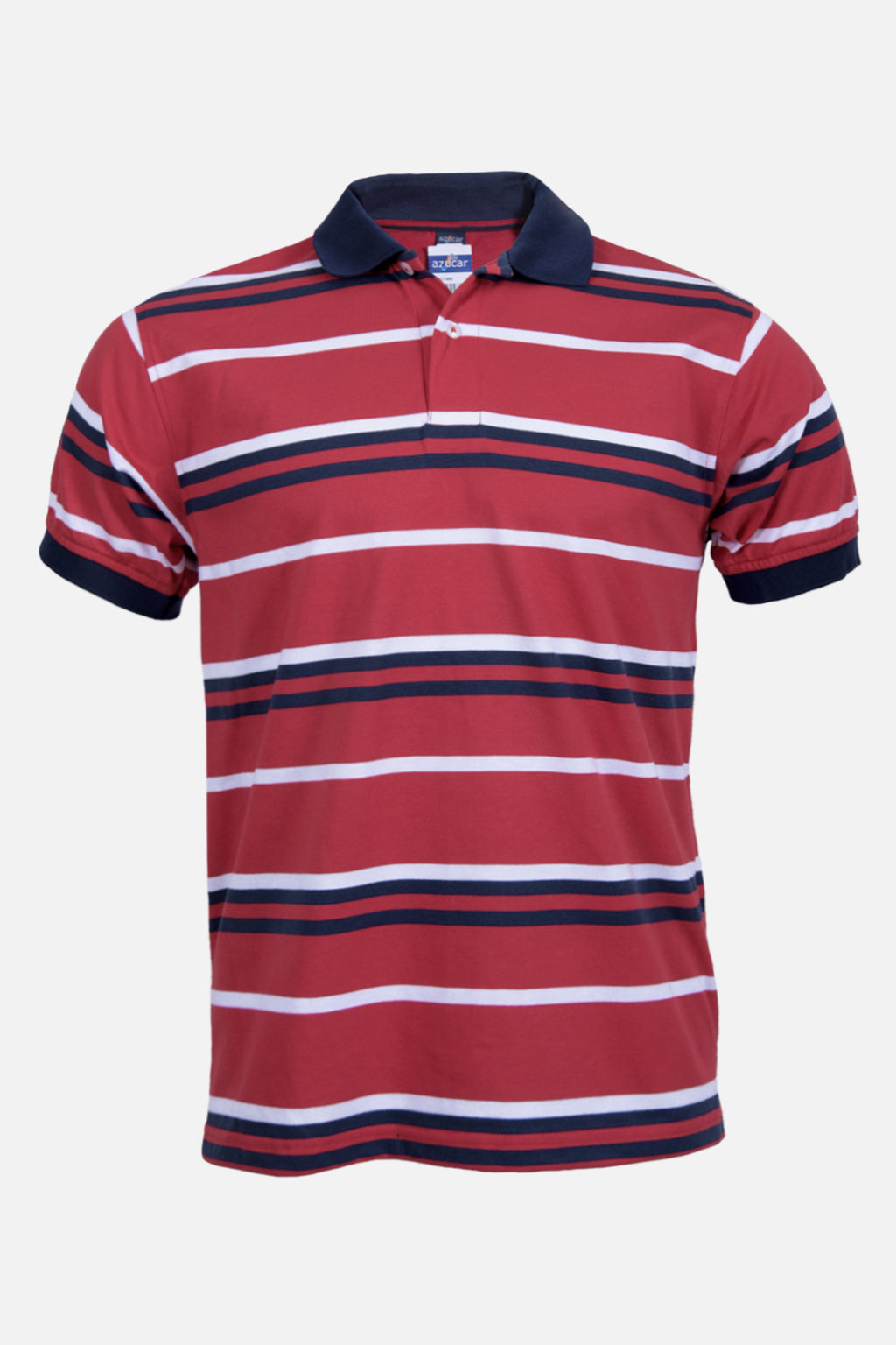 Polo Rayas Mark Rojo